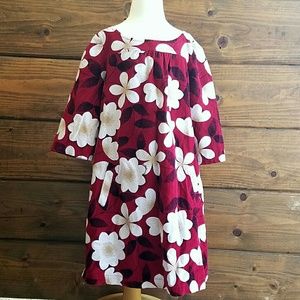GAP KIDS Girls Floral Corduroy Dress size Small